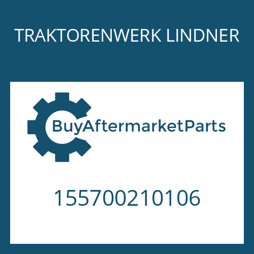 155700210106 TRAKTORENWERK LINDNER INTERMEDIATE HOUSING