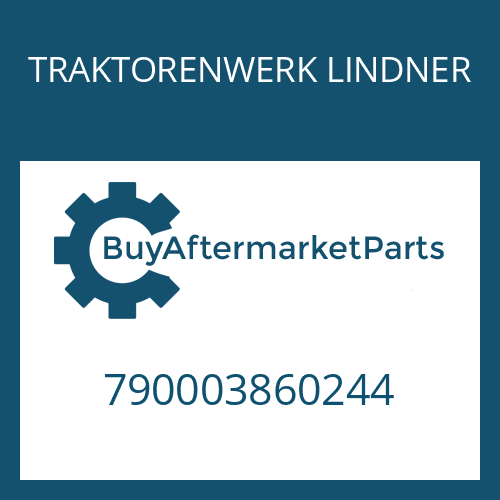 790003860244 TRAKTORENWERK LINDNER CAP SCREW