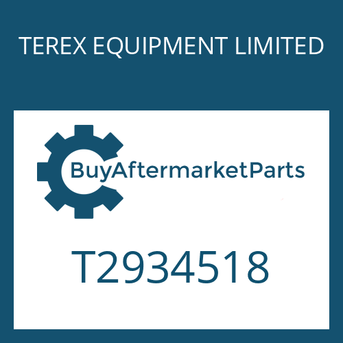 T2934518 TEREX EQUIPMENT LIMITED HEXAGON NUT