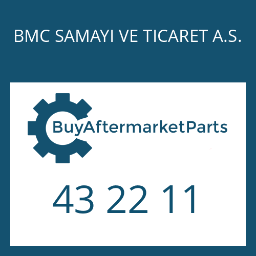 43 22 11 BMC SAMAYI VE TICARET A.S. PRESSURE SWITCH