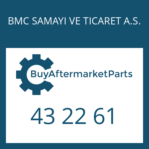 43 22 61 BMC SAMAYI VE TICARET A.S. PRESSURE SWITCH