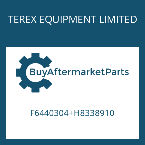 F6440304+H8338910 TEREX EQUIPMENT LIMITED BEARING COVER