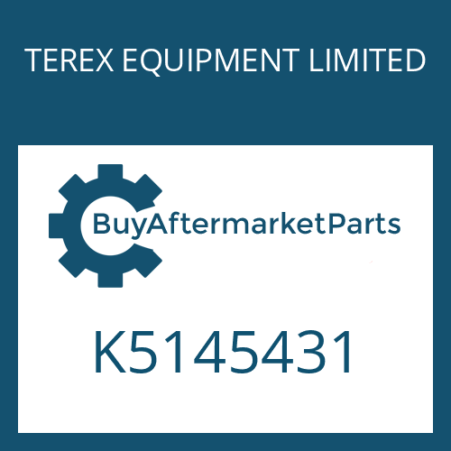 K5145431 TEREX EQUIPMENT LIMITED ADJUSTMENT PLATE