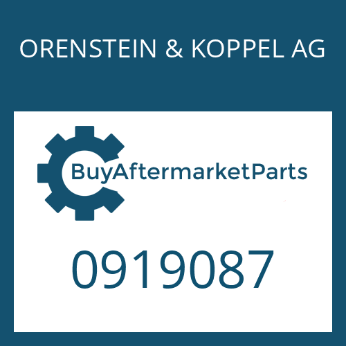 0919087 ORENSTEIN & KOPPEL AG CAP