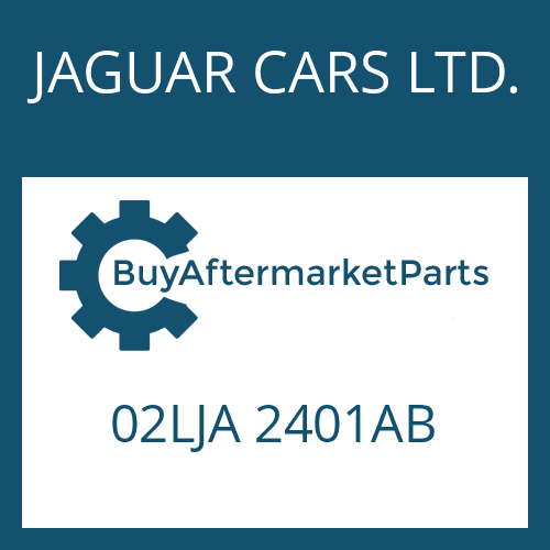 02LJA 2401AB JAGUAR CARS LTD. EGS 2