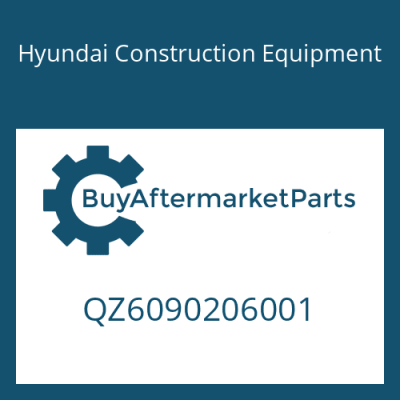 QZ6090206001 Hyundai Construction Equipment PISTON