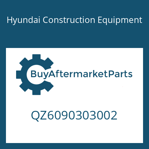 QZ6090303002 Hyundai Construction Equipment GASKET