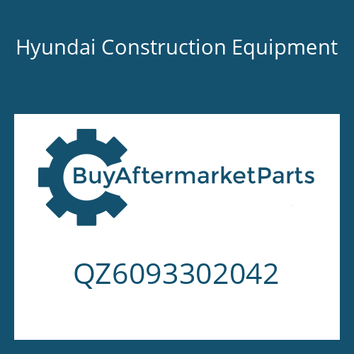 QZ6093302042 Hyundai Construction Equipment CONTROL HOUSING
