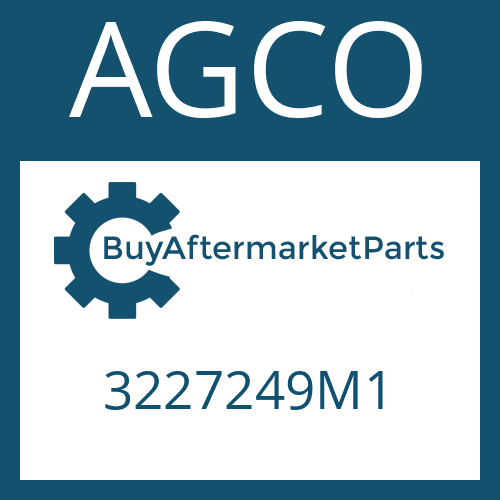 AGCO 3227249M1 - SEALING CAP for Heavy Equipment