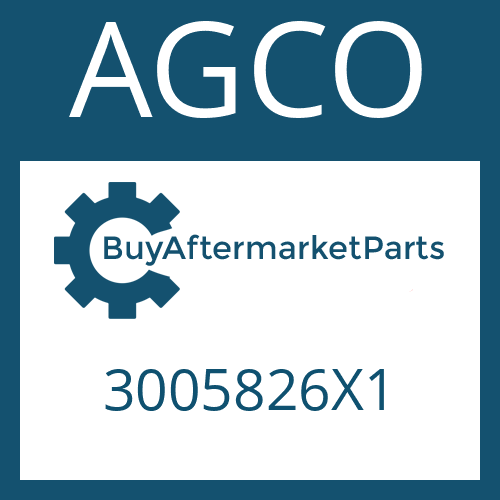 3005826X1 AGCO HEXAGON NUT