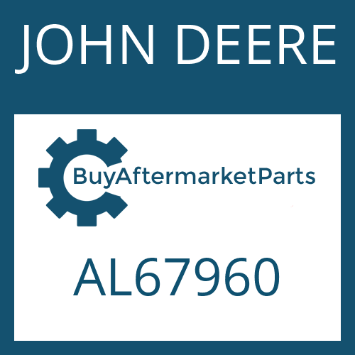 AL67960 JOHN DEERE TIE ROD