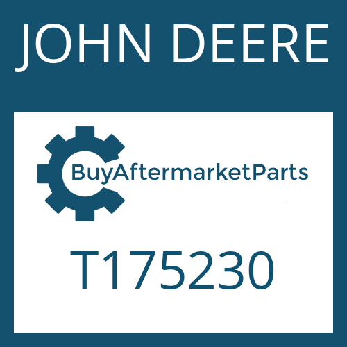 T175230 JOHN DEERE GASKET