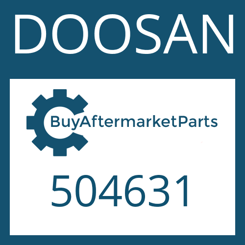 504631 DOOSAN HOSE PIPE