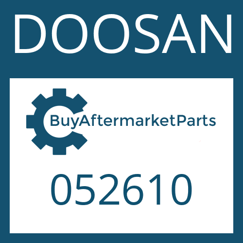 052610 DOOSAN WASHER