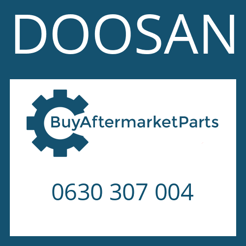 0630 307 004 DOOSAN SPRING WASHER