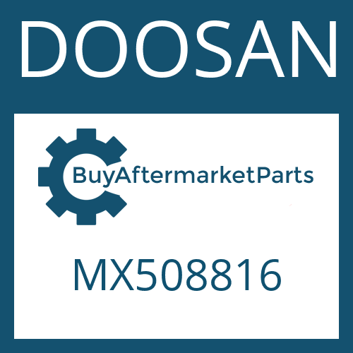 MX508816 DOOSAN O-RING