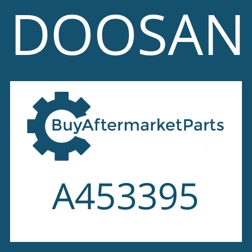 A453395 DOOSAN O-RING