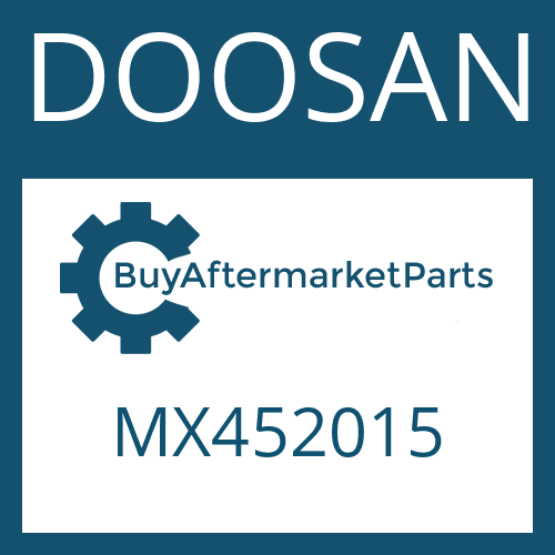 MX452015 DOOSAN O-RING