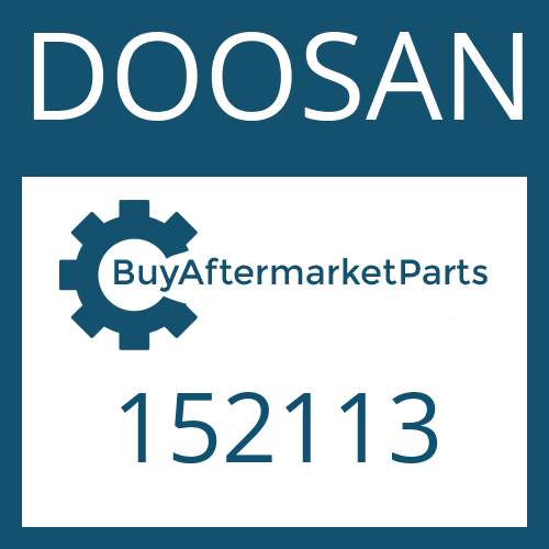 152113 DOOSAN CAP SCREW