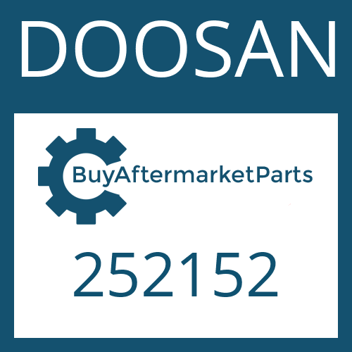 252152 DOOSAN COMPRESSION SPRING