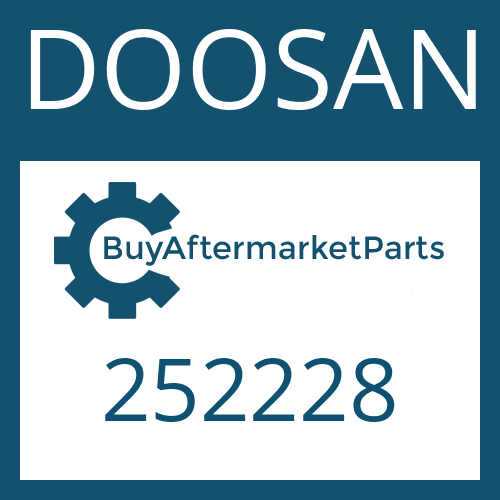 252228 DOOSAN HOSE PIPE