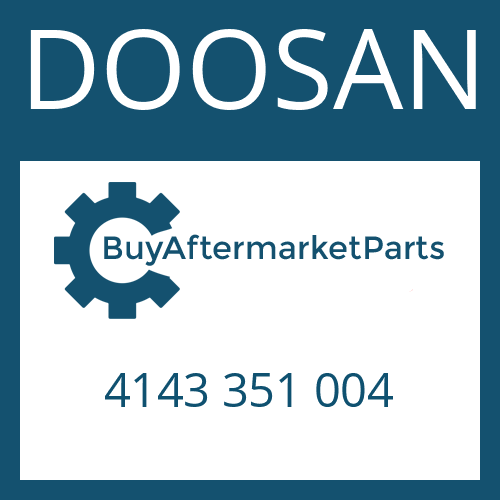 4143 351 004 DOOSAN END SHIM