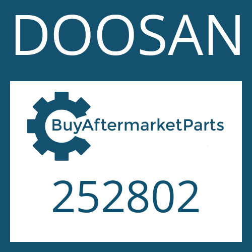 252802 DOOSAN AXLE INSERT