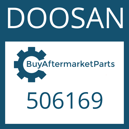 506169 DOOSAN ADJUSTMENT PLATE