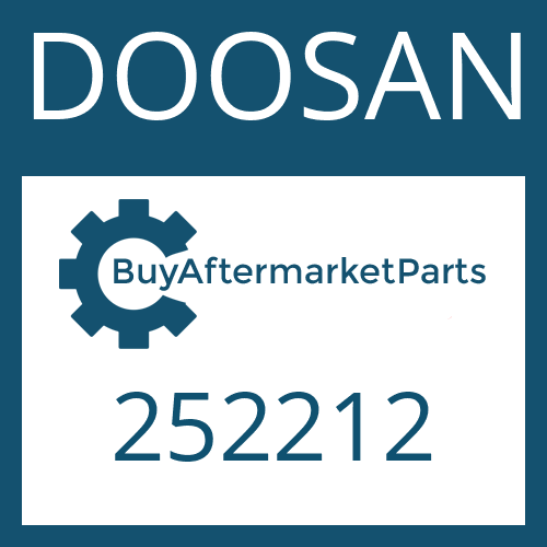 252212 DOOSAN SEALING CAP