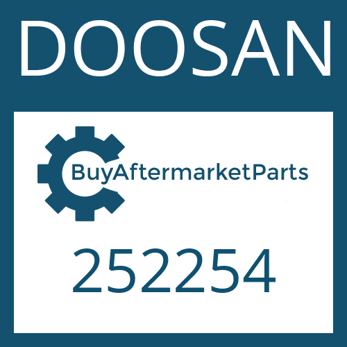 252254 DOOSAN HOLLOW/UNION SCREW