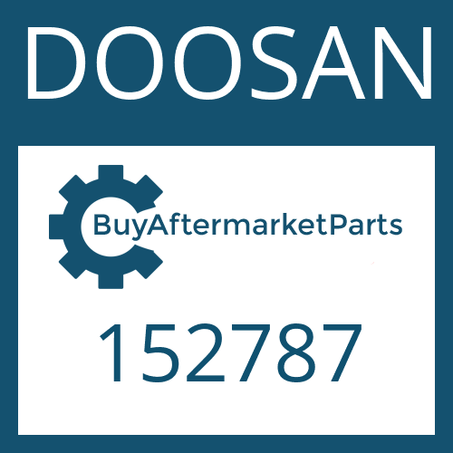 152787 DOOSAN INPUT SHAFT