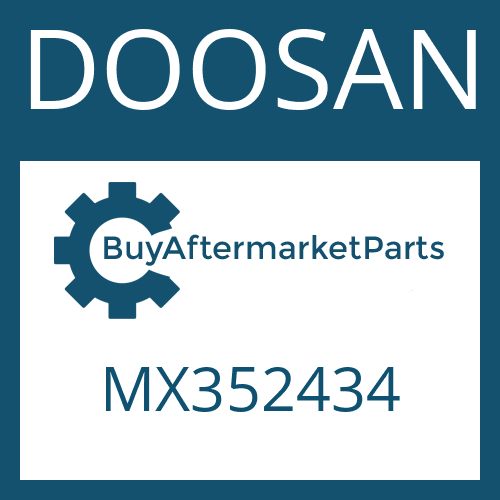 MX352434 DOOSAN GASKET