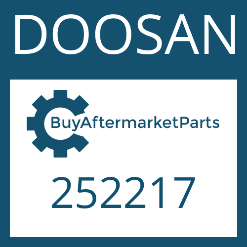 252217 DOOSAN GASKET