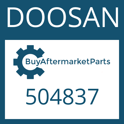 504837 DOOSAN DISC CARRIER