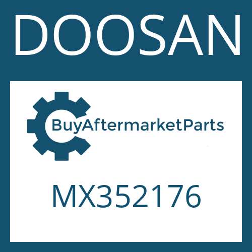 MX352176 DOOSAN GEAR