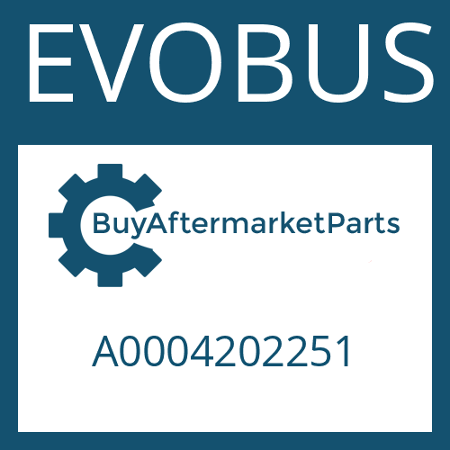 A0004202251 EVOBUS PISTON