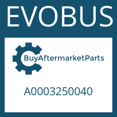 A0003250040 EVOBUS CABLE DUCT