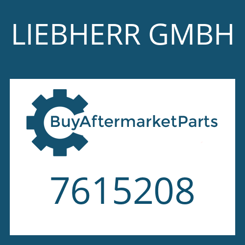 7615208 LIEBHERR GMBH BALL BEARING