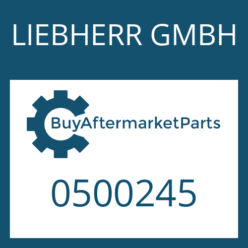 0500245 LIEBHERR GMBH PLANET GEAR