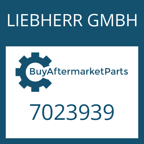 7023939 LIEBHERR GMBH REPAIR KIT