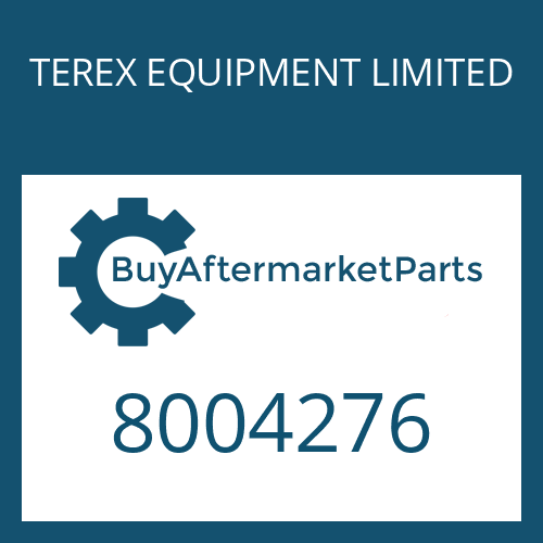 8004276 TEREX EQUIPMENT LIMITED SHAFT SEAL