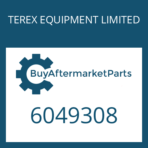 6049308 TEREX EQUIPMENT LIMITED O-RING
