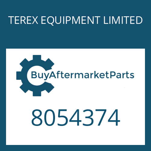 8054374 TEREX EQUIPMENT LIMITED O-RING