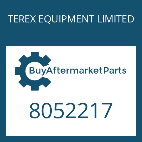 8052217 TEREX EQUIPMENT LIMITED LOCK PLATE
