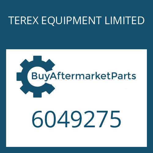 6049275 TEREX EQUIPMENT LIMITED GASKET