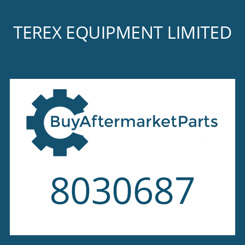 8030687 TEREX EQUIPMENT LIMITED HOHLRADTRAEGER