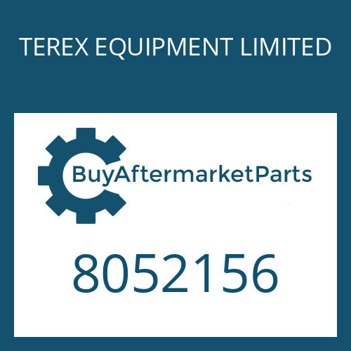 8052156 TEREX EQUIPMENT LIMITED GASKET