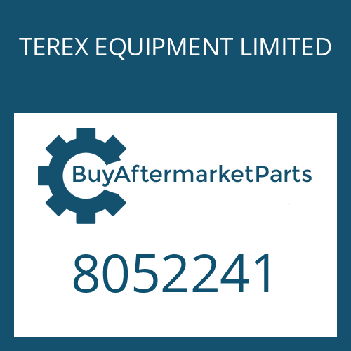 8052241 TEREX EQUIPMENT LIMITED SEALING RING
