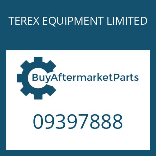 09397888 TEREX EQUIPMENT LIMITED GASKET