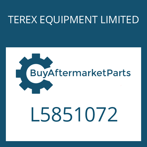 L5851072 TEREX EQUIPMENT LIMITED POT